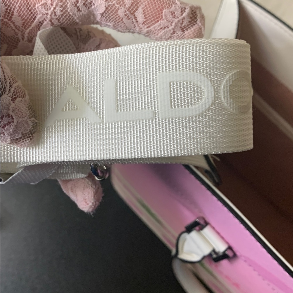 Aldo Heatwave Hotel Tote/Crossbody bag (NWT) Pink - Picture 10 of 13